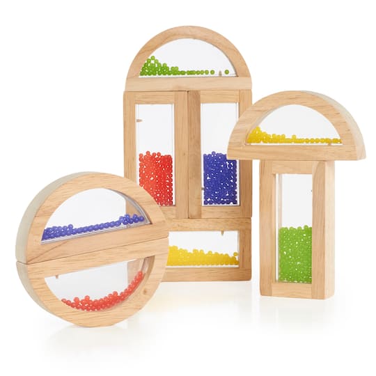 Guidecraft® Rainbow Crystal Bead Blocks Set